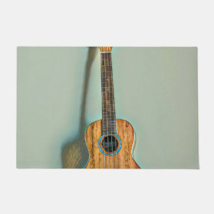 Rock guitar player doormat