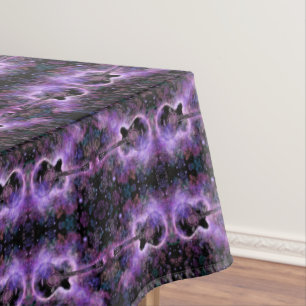 Rock Guitar Tablecloth - Rock N Roll - Purple