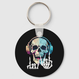 Rock Hand Halloween Costume Cool Rock Music Rocker Keychain
