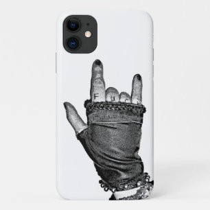 Rock Hand iPhone Cases