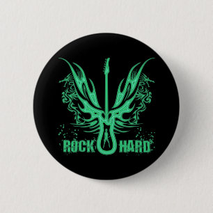 ROCK HARD 2 INCH ROUND BUTTON