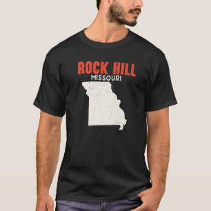 Rock Hill Missouri USA State America Travel Missou T-Shirt
