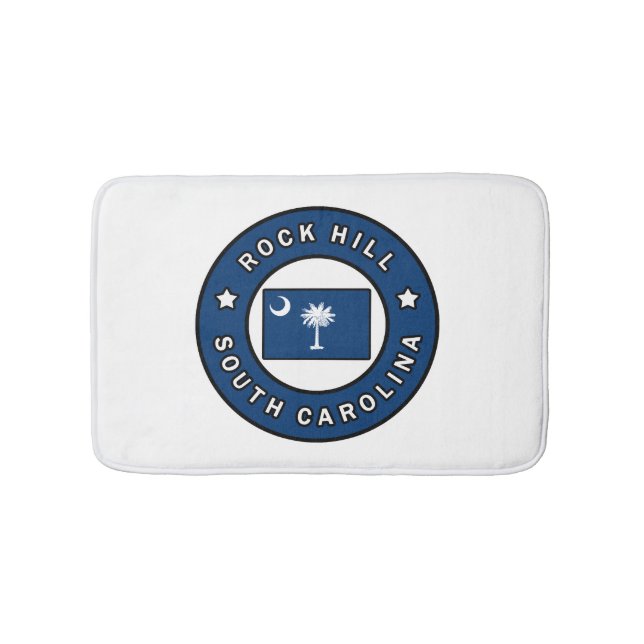 Rock Hill South Carolina Bath Mat (Front)