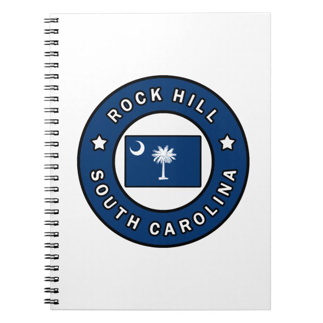Rock Hill South Carolina Notebook (Front)