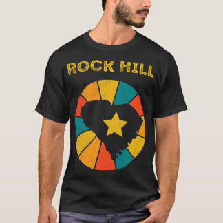 Rock Hill South olina Vintage Distressed Souvenir  T-Shirt