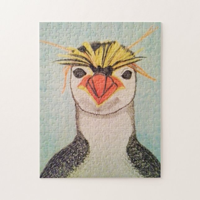 Rock Hopper Penguin Jigsaw Puzzle (Vertical)