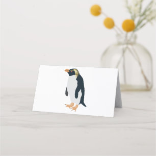 Rock Hopper Penguin Place Card