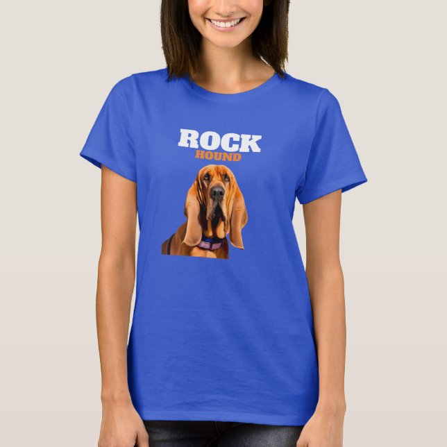 Rock Hound Geologist Hobby Rock Collection T-Shirt (Front)