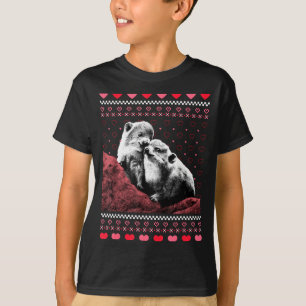Rock Hyrax Valentine's Day Ugly Sweater Style 