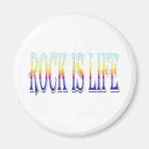 Rock is Life Magnet