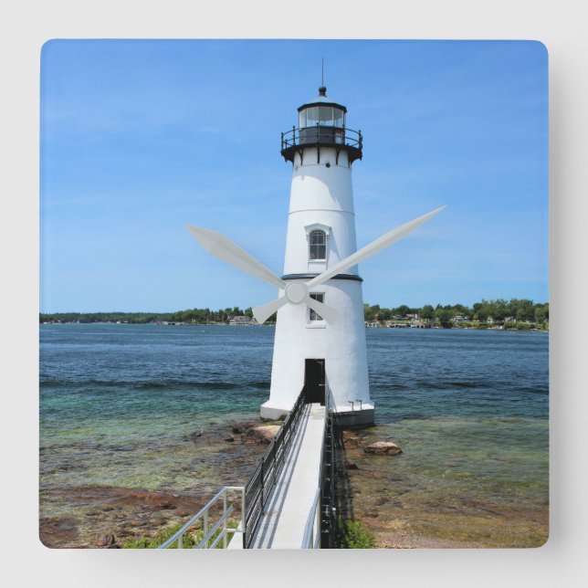 Rock Island Lighthouse, horloge murale de New York (Recto)
