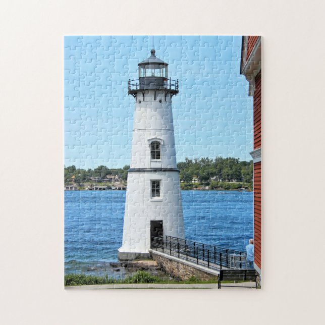 Rock Island Lighthouse, New York Jigsaw Puzzle (Vertical)