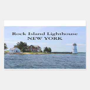 Rock Island Lighthouse, New York Stickers #2