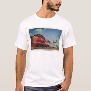 Rock Island RocketStreamlined Train T-Shirt
