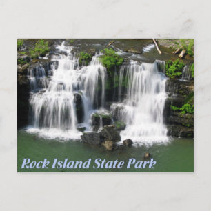 Rock Island State Park Tennessee: Great Falls Postcard