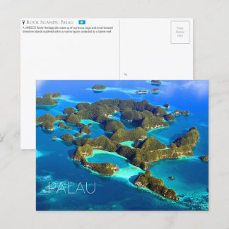 Rock Islands, Palau Postcard