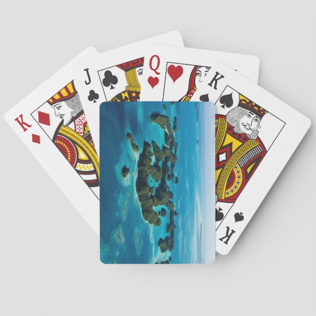 Rock Islands Southern Lagoon, Palau Playing Cards (Back)