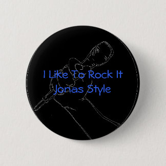 Rock It Jonas Style 2 Inch Round Button