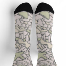 Rock It! Surreal  Hiking Camping socks