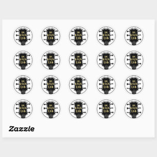 Rock Lab T-Shirt Classic Round Sticker