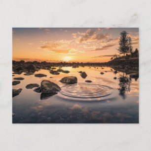 Rock Lake Post Card