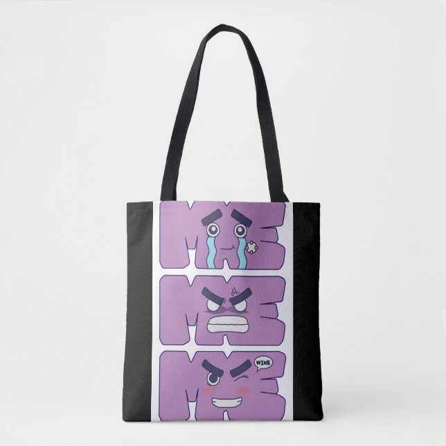 Rock Lee! Faces Tote (Front)