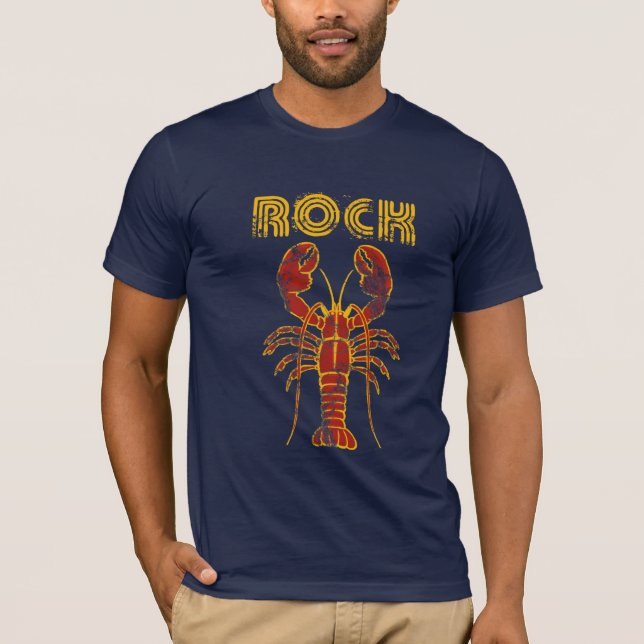Rock Lobster distressed tee (Front)