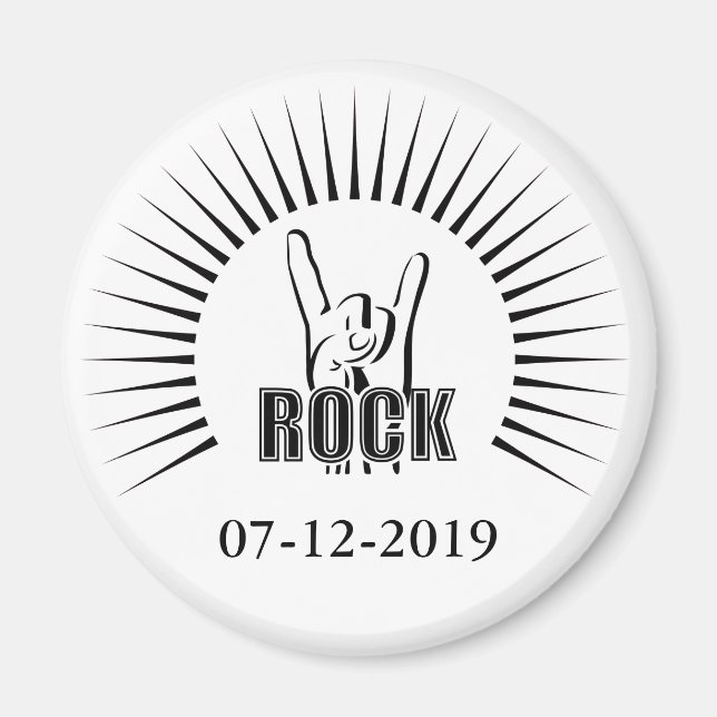 Rock Magnet (Front)