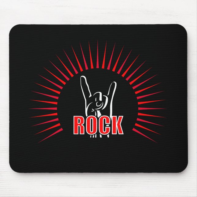 Rock Mouse Pad (Front)