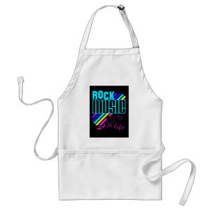 Rock Music apron
