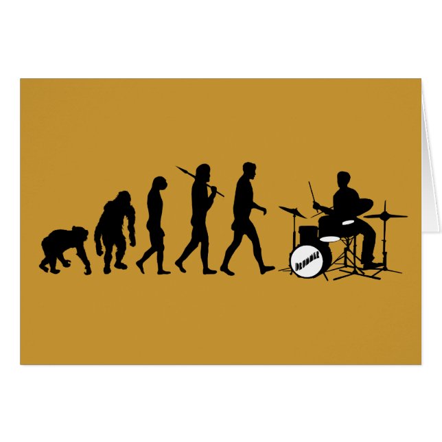 Rock Music Drummer and Jazz Dubstep Drums (Front Horizontal)