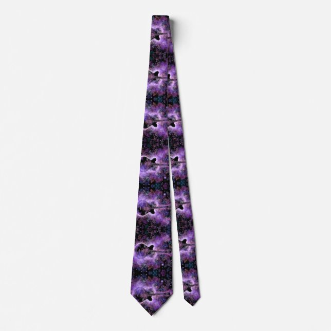 Rock Music Guitar Neck Tie (Front)