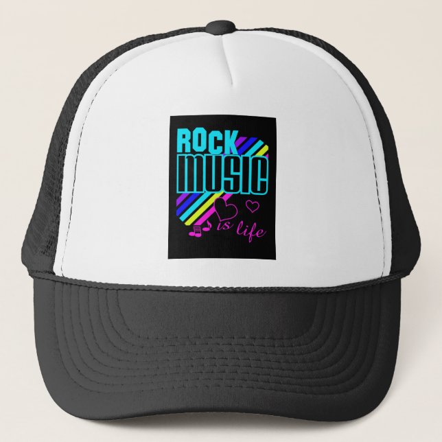 Rock Music hat (Front)