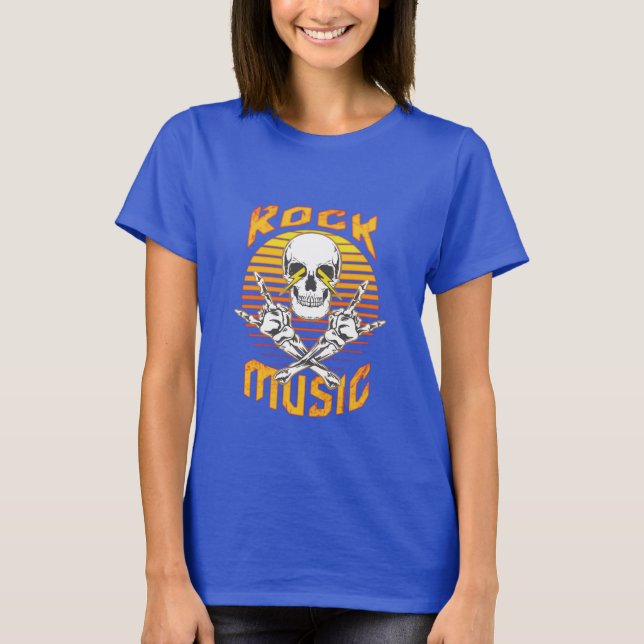 Rock Music T-Shirt (Front)