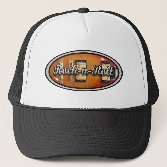 Rock-n-Roll 1 Trucker Hat (Front)