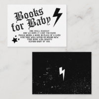 Rock N Roll Baby Shower Book Request