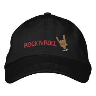 ROCK N ROLL Embroidered Hat