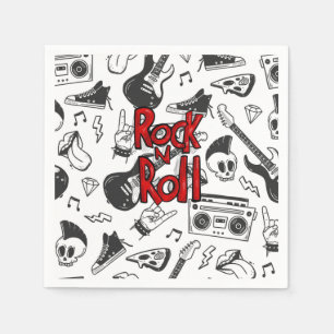 Rock N Roll Forever Napkin