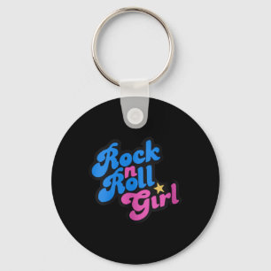 Rock N Roll Girl Ocean Fish Halloween Costumes Gro Keychain