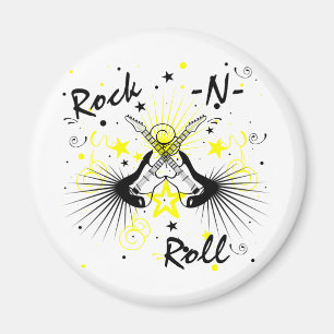 Rock n Roll Guitars Magnet