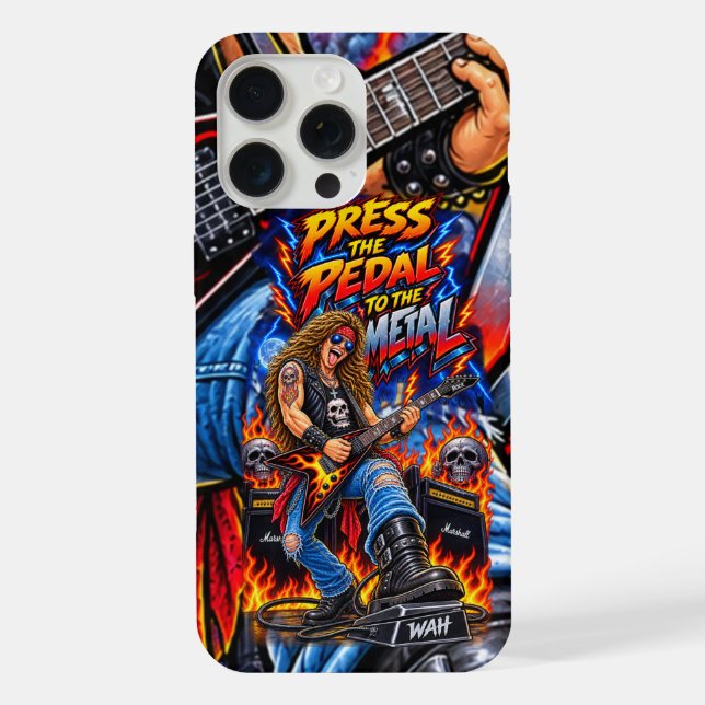 rock n roll iPhone case (Back)