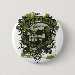 Rock n Roll is my Life 2 Inch Round Button