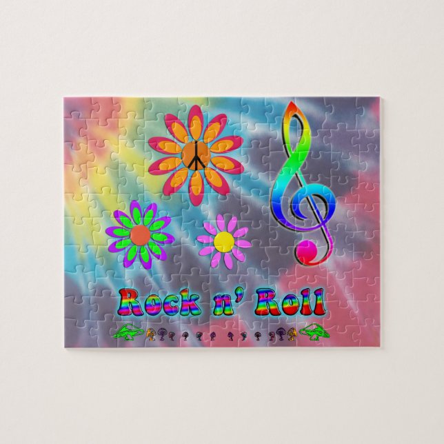 Rock n' Roll Jigsaw Puzzle (Horizontal)