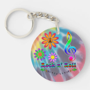 Rock n' Roll Keychain