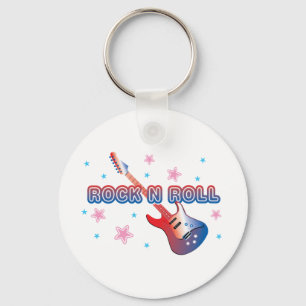 Rock N Roll Keychain