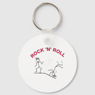 Rock 'N' Roll Keychain