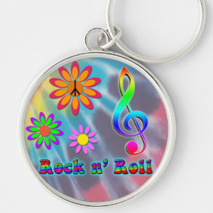 Rock n' Roll Keychain