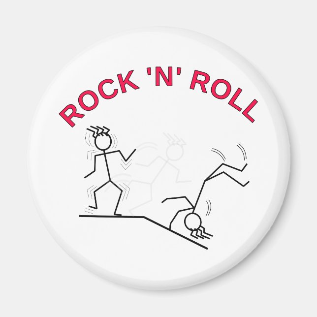 Rock 'N' Roll Magnet (Front)