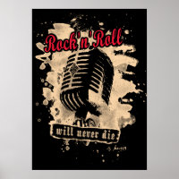 Rock-n-Roll Microphone - red