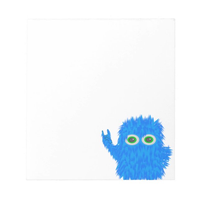 Rock N Roll Monster Notepad (Front)